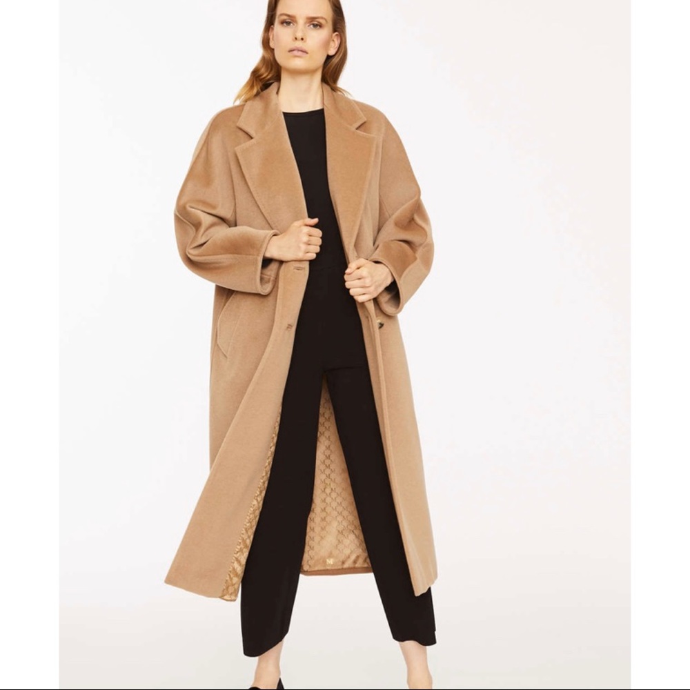 MaxMara Full Length Coat Pure New Wool New With Tags
